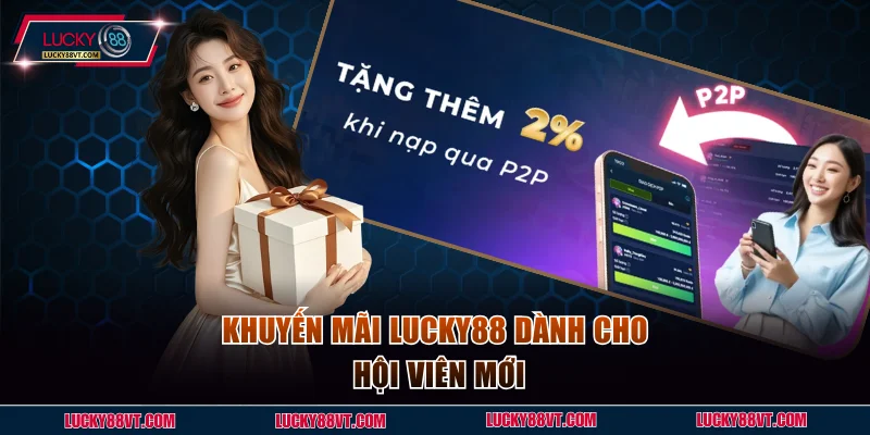 Khuyến mãi Lucky88 dành cho hội viên mới